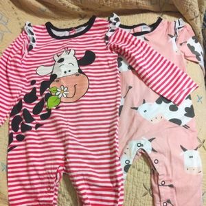 Cow Romper Bundle